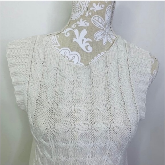 Zara Sweater Sheath Dress MEDIUM Sleeveless 1428 - Picture 7 of 7